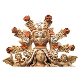 Virgen del Rosario / Ceramics Mexican Folk Art Clay