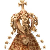 Virgen de la Soledad / Ceramics Mexican Folk Art Clay