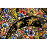 Batea Perfilada / Woodcarving Lacquer Mexican Folk Art