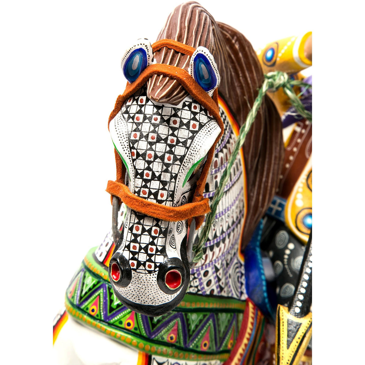 San Jorge / Woodcarving Mexican Folk Art Sculpture