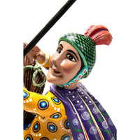 San Jorge / Woodcarving Mexican Folk Art Sculpture