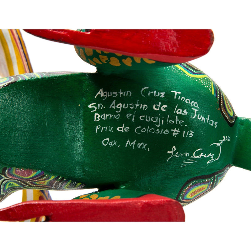 San Jorge / Woodcarving Mexican Folk Art Sculpture