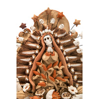 Tonatzin y los Cincos Soles / Ceramics Mexican Folk Art Clay