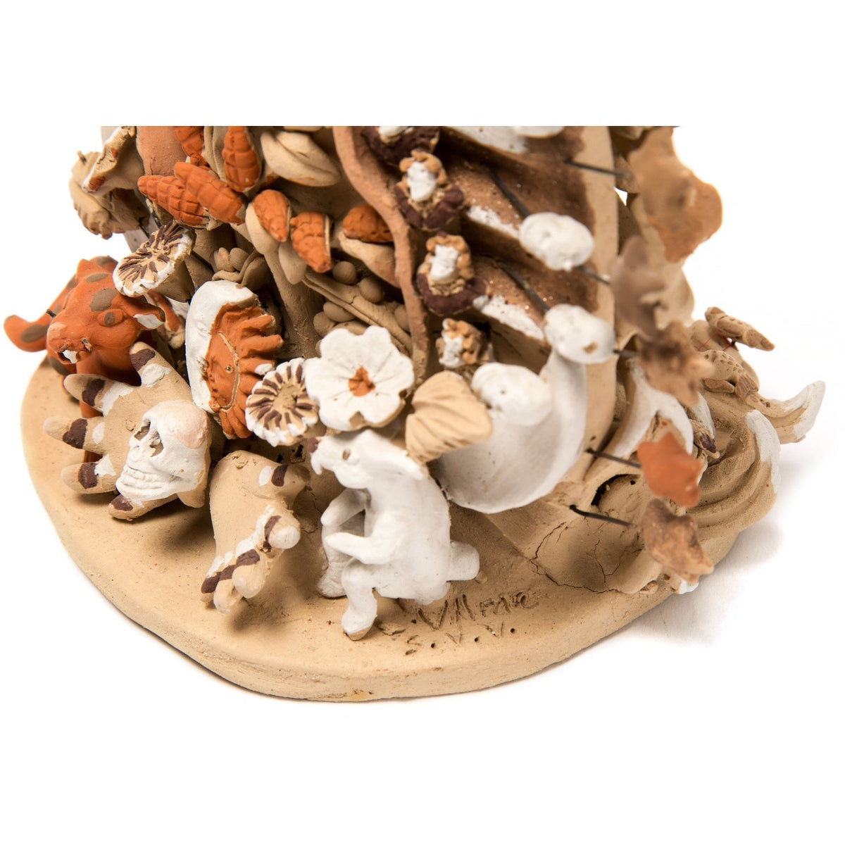 Tonatzin y los Cincos Soles / Ceramics Mexican Folk Art Clay