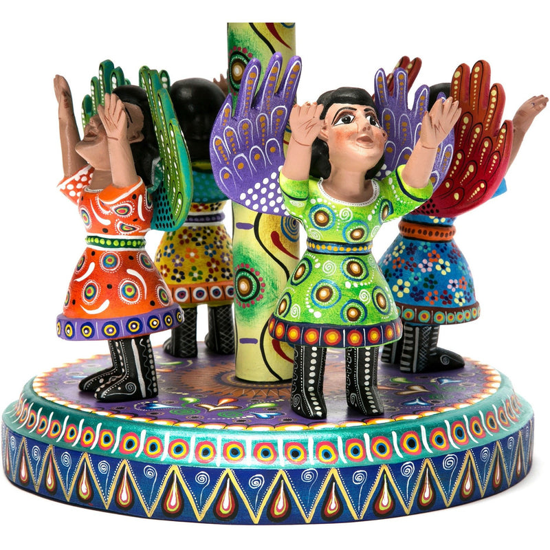 Nacimiento Avion / Woodcarving Mexican Folk Art Sculpture Nativity