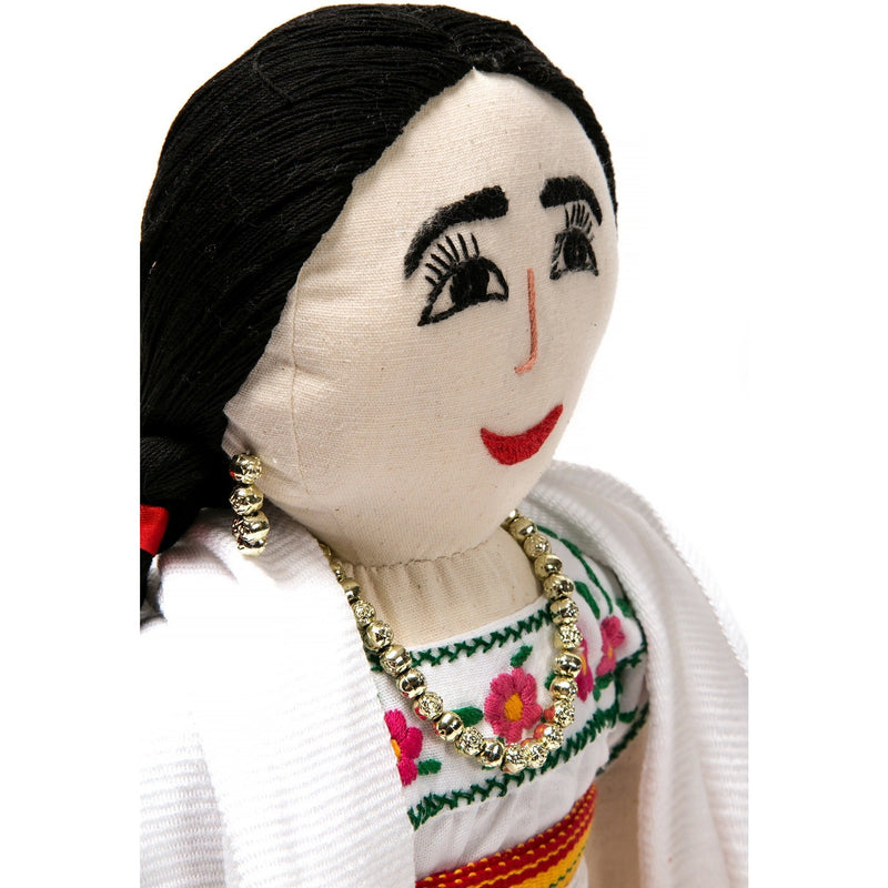 Muñeca con Traje Tradicional / Mexican Folk Art Doll