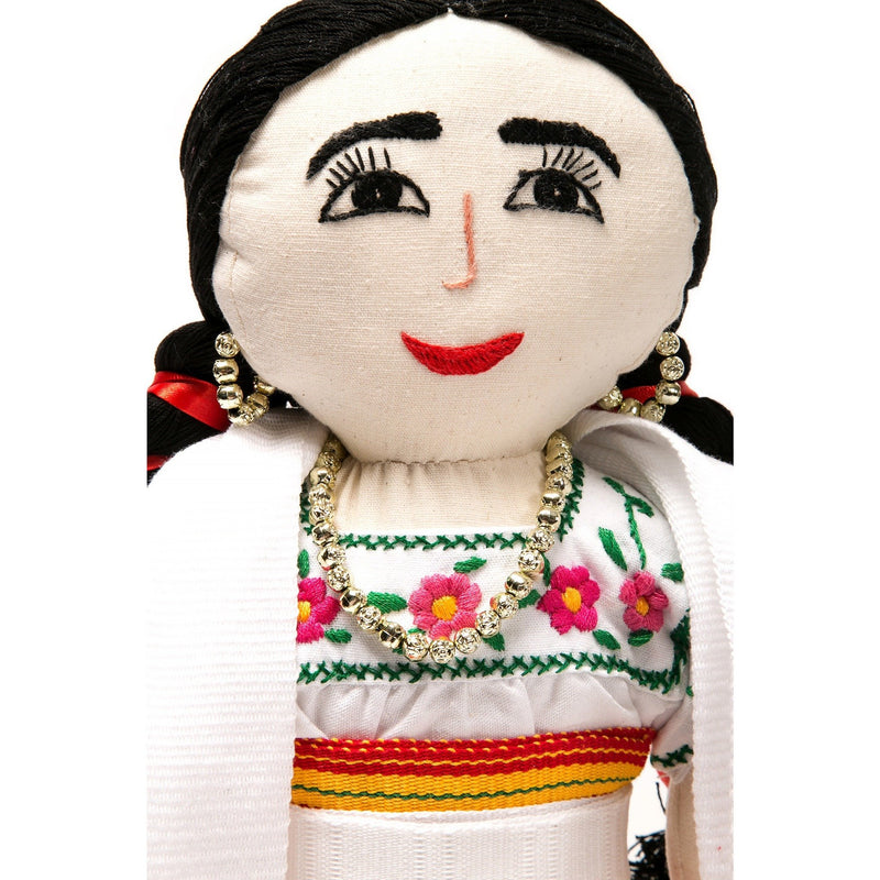 Muñeca con Traje Tradicional / Mexican Folk Art Doll