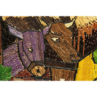 El Nacimiento / Vegetable Fibers Mexican Folk Art Nativity