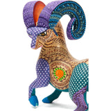 Cimarron Encantado / Woodcarving Alebrije Mexican Folk Art Sculpture