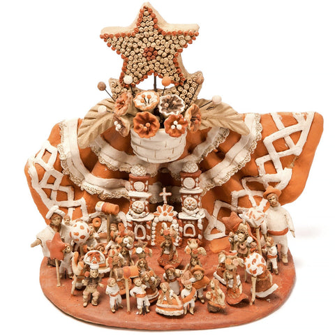 Las Fiestas del Cerro / Ceramics Mexican Folk Art Clay