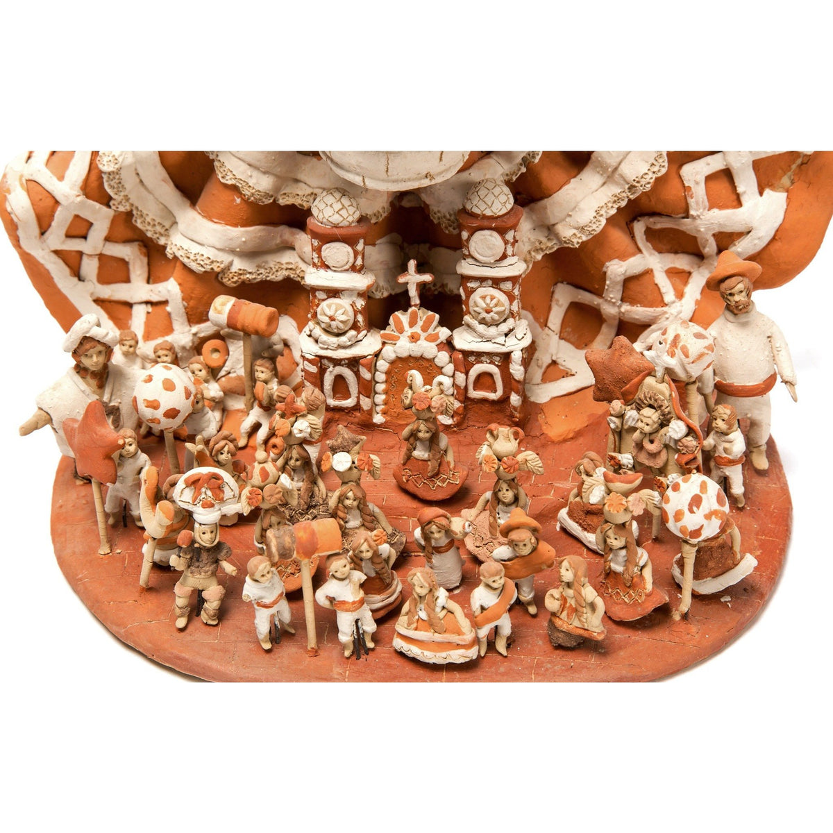 Las Fiestas del Cerro / Ceramics Mexican Folk Art Clay