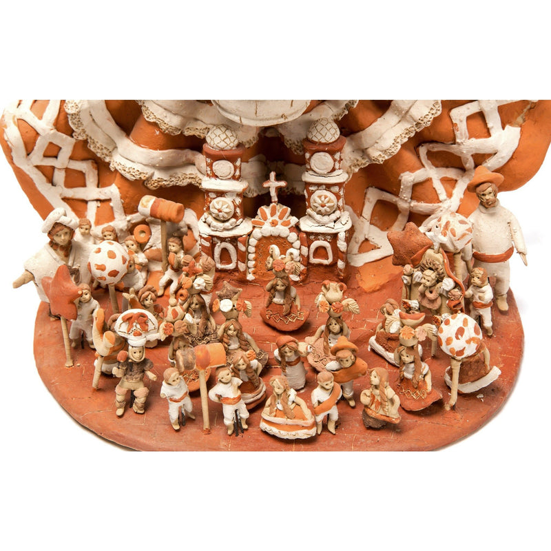 Las Fiestas del Cerro / Ceramics Mexican Folk Art Clay