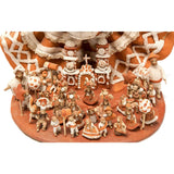 Las Fiestas del Cerro / Ceramics Mexican Folk Art Clay