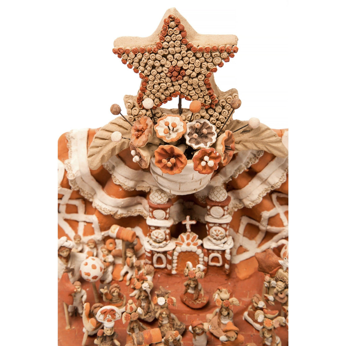 Las Fiestas del Cerro / Ceramics Mexican Folk Art Clay