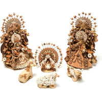 Nacimiento Tehuano / Ceramics Mexican Folk Art Clay Nativity