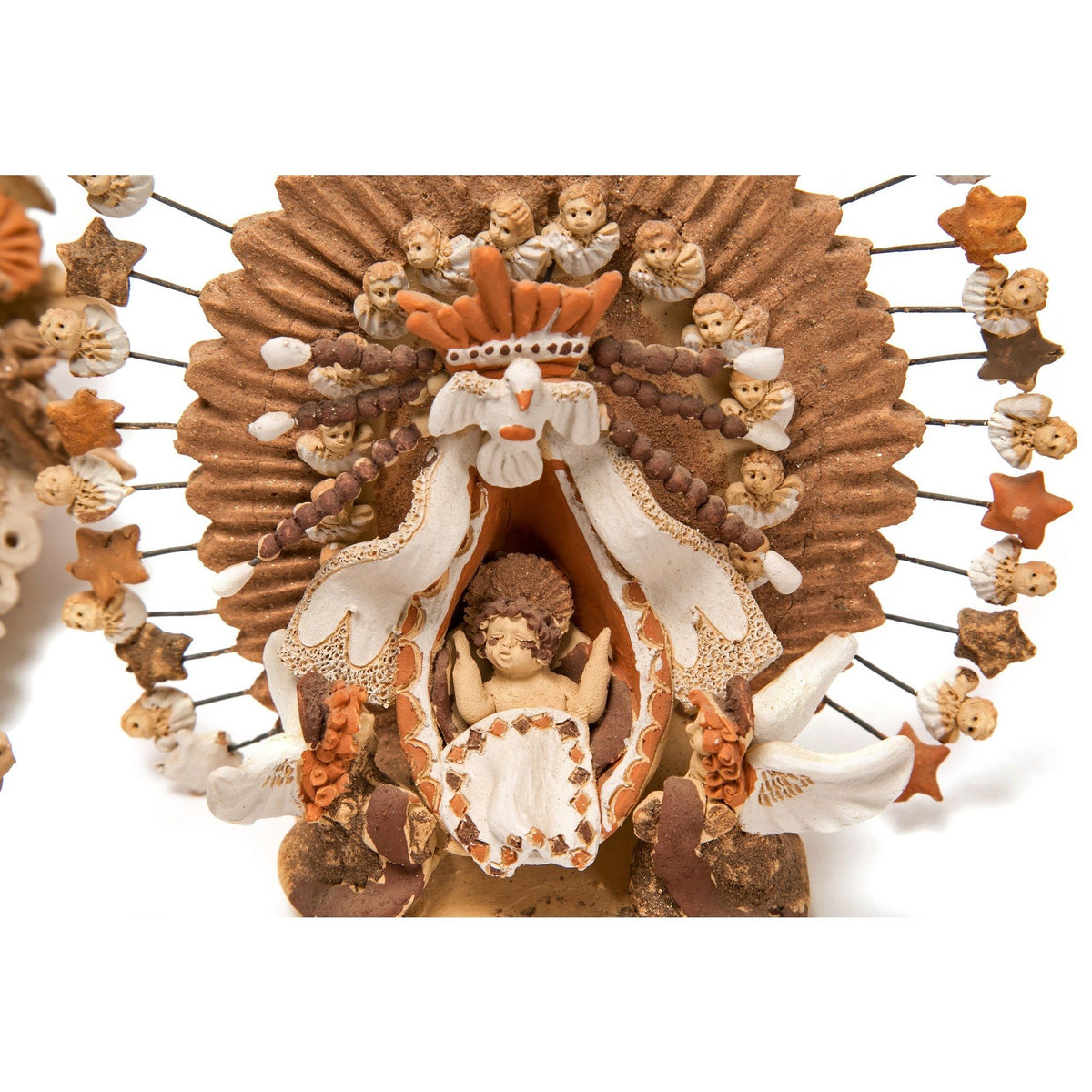 Nacimiento Tehuano / Ceramics Mexican Folk Art Clay Nativity