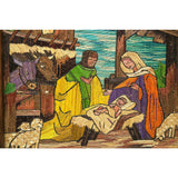El Nacimiento / Vegetable Fibers Mexican Folk Art Nativity