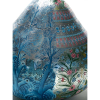 Costurero Plateado / Lacquer Mexican Folk Art