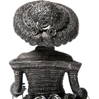 Mujer Catrina-Oaxaca / Ceramics Black Clay Mexican Folk Art