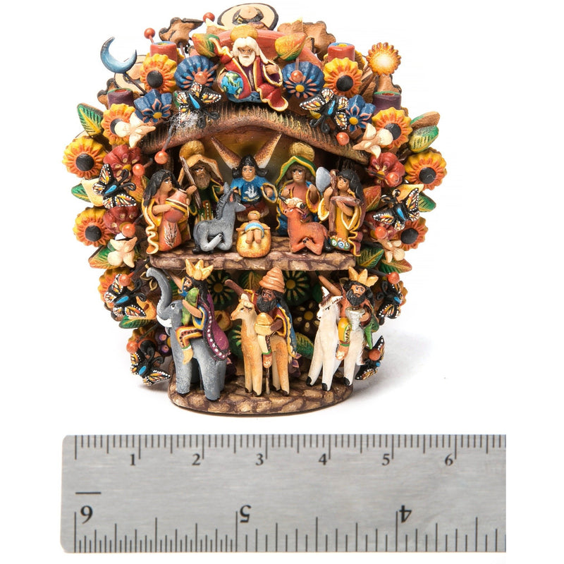 Nacimiento y Dia de Muertos, de principio a fin / Ceramics Mexican Folk Art Clay Nativity