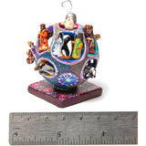 Esfera navideña / Ceramics Mexican Folk Art Miniature Nativity