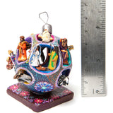 Esfera navideña / Ceramics Mexican Folk Art Miniature Nativity
