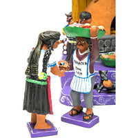 Casita con Panero / Ceramics Mexican Folk Art Clay