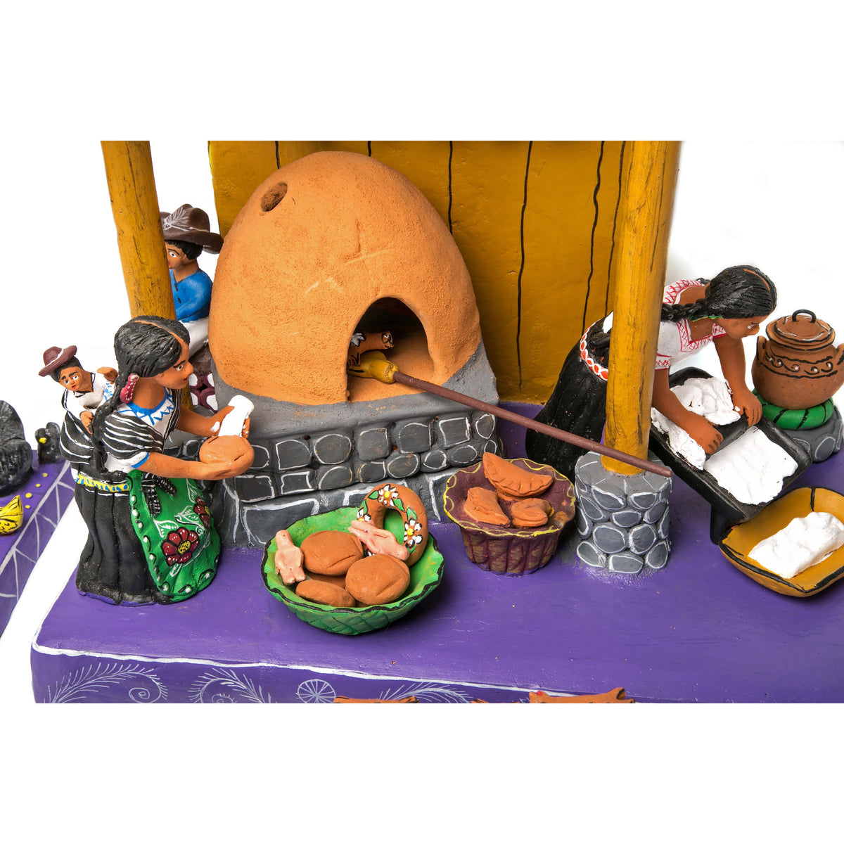 Casita con Panero / Ceramics Mexican Folk Art Clay