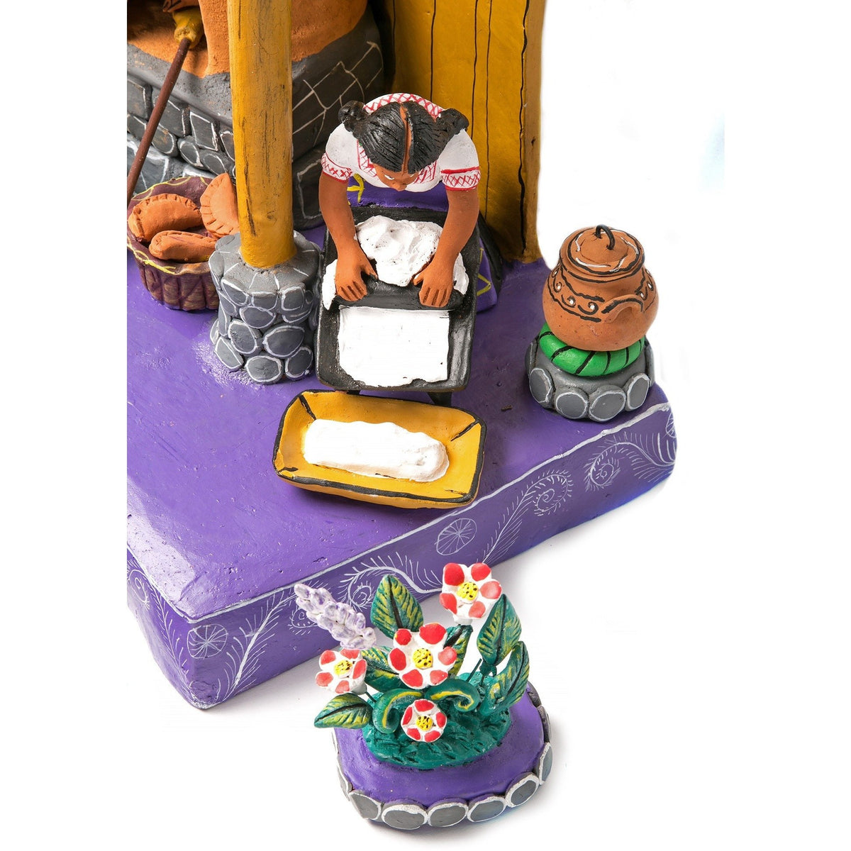 Casita con Panero / Ceramics Mexican Folk Art Clay