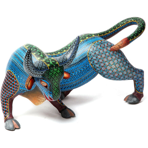 Sangre Taurina / Woodcarving Alebrije Mexican Folk Art Sculpture