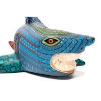 Tiburon Sonrisa / Woodcarving Alebrije Mexican Folk Art Sculpture
