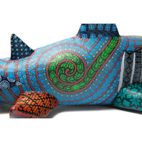 Tiburon Sonrisa / Woodcarving Alebrije Mexican Folk Art Sculpture