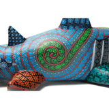 Tiburon Sonrisa / Woodcarving Alebrije Mexican Folk Art Sculpture