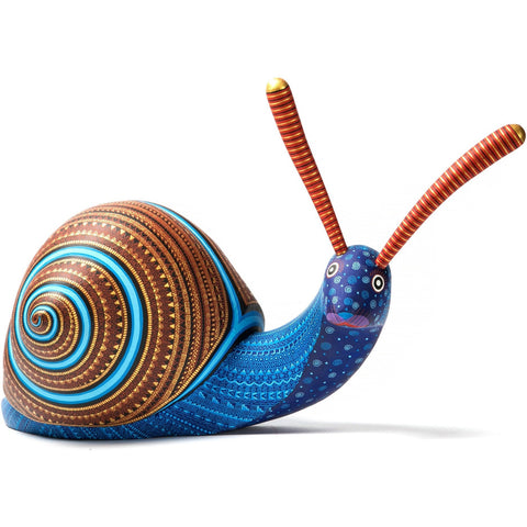 Caracol / Woodcarving Alebrije Mexican Folk Art Sculpture
