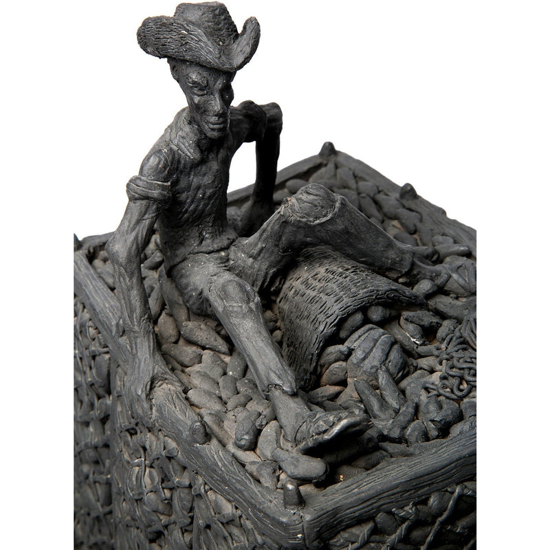 La Pizca / Ceramics Black Clay Mexican Folk Art