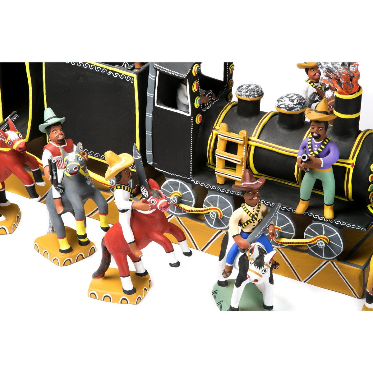 Tren Revolucionario / Ceramics Mexican Folk Art Clay