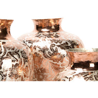 4 Vasijas / Copper Mexican Folk Art