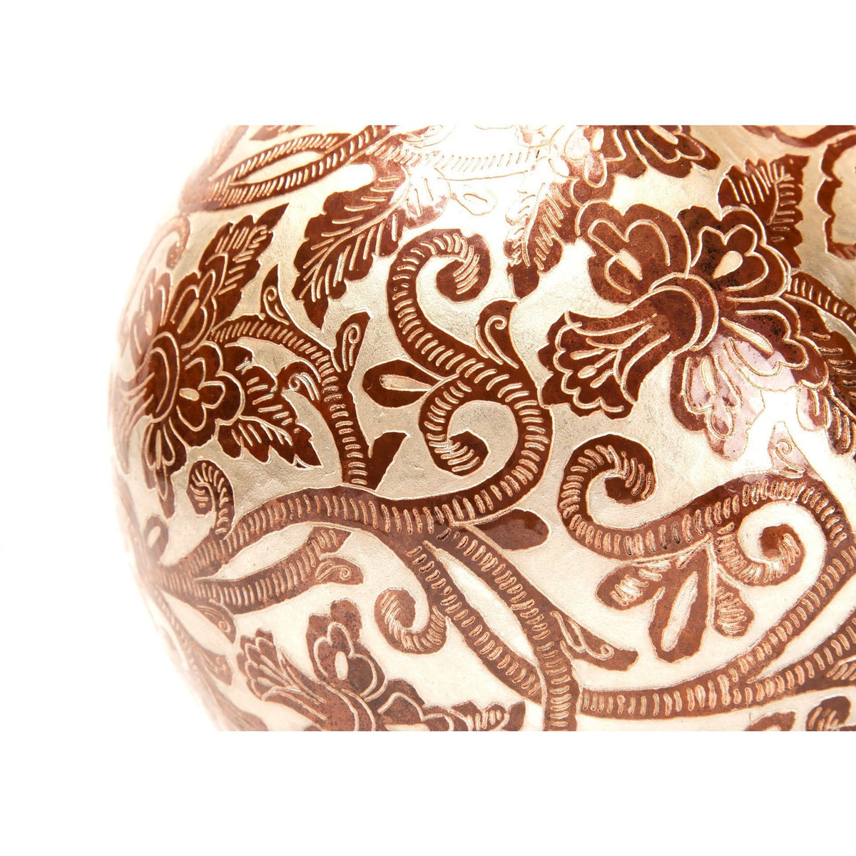 Vasija Centro de Mesa / Copper Mexican Folk Art