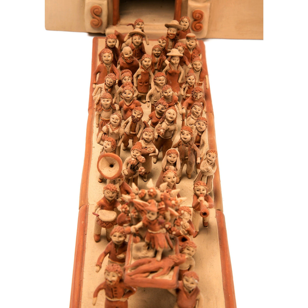 Procesion de mi Pueblo / Ceramics Mexican Folk Art Clay
