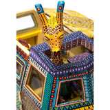 Combi con Animales / Woodcarving Alebrije Mexican Folk Art Sculpture