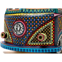 Combi con Animales / Woodcarving Alebrije Mexican Folk Art Sculpture