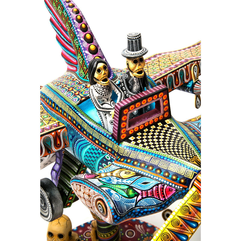 Avion con Muertes