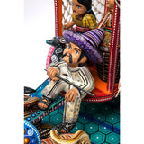 Carreta Herencia de mi Tierra / Woodcarving Alebrije Mexican Folk Art Sculpture