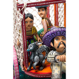 Carreta Herencia de mi Tierra / Woodcarving Alebrije Mexican Folk Art Sculpture