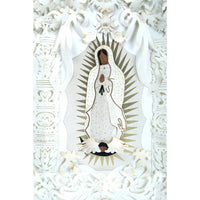 Retablo Guadalupano / Mexican Folk Art Frame Religion