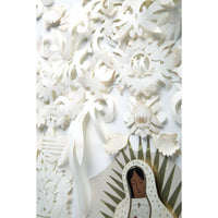 Retablo Guadalupano / Mexican Folk Art Frame Religion