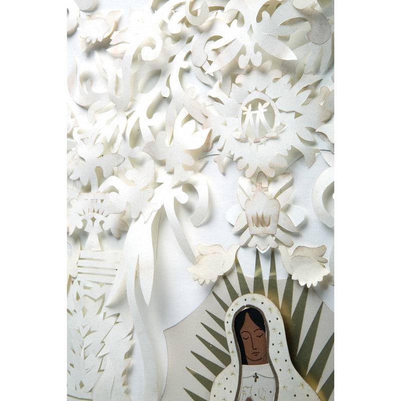 Retablo Guadalupano / Mexican Folk Art Frame Religion