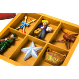 Loteria Mexicana / Woodcarving Mexican Folk Art Sculpture