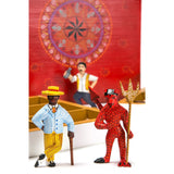 Loteria Mexicana / Woodcarving Mexican Folk Art Sculpture