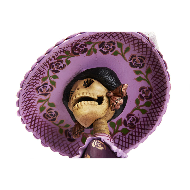 Catrina en Día de Muertos - Ceramic Sculpture - Mexican Folk Art - Cactus Fine Art